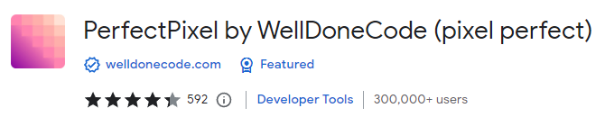 PerfectPixel in Chrome webstore